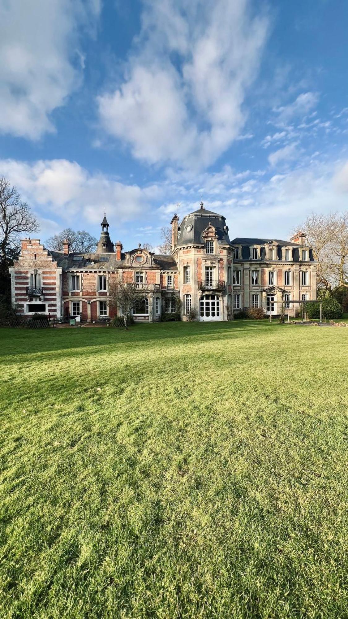 Le Chateau De Bertreville Saint Ouen Entre Mer Et Campagne ภายนอก รูปภาพ