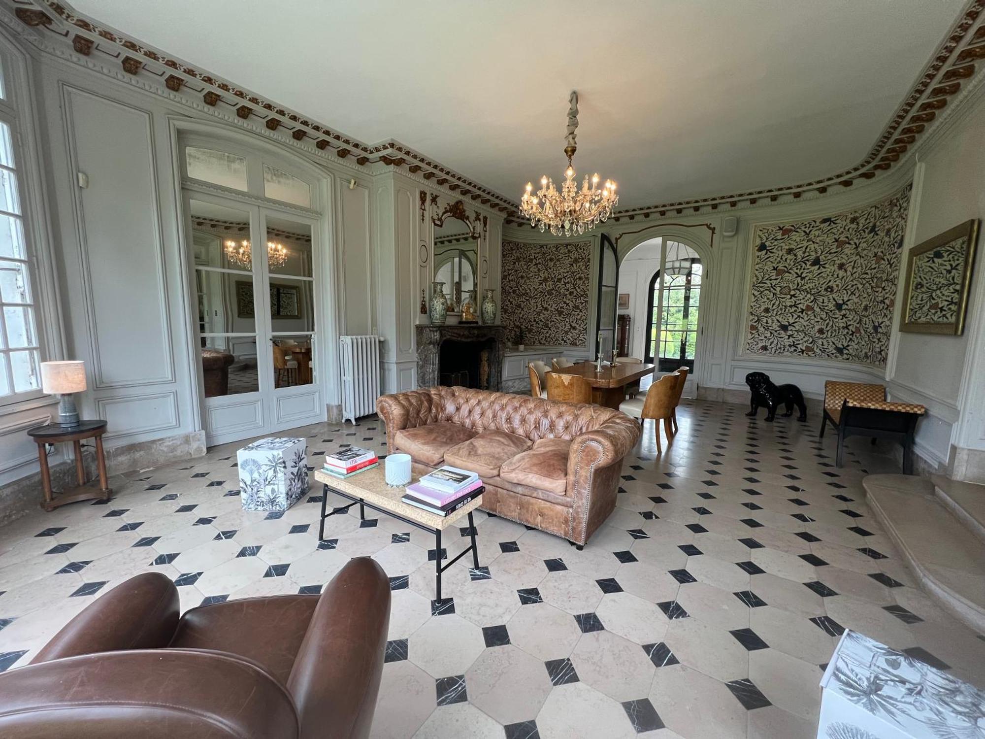 Le Chateau De Bertreville Saint Ouen Entre Mer Et Campagne ภายนอก รูปภาพ